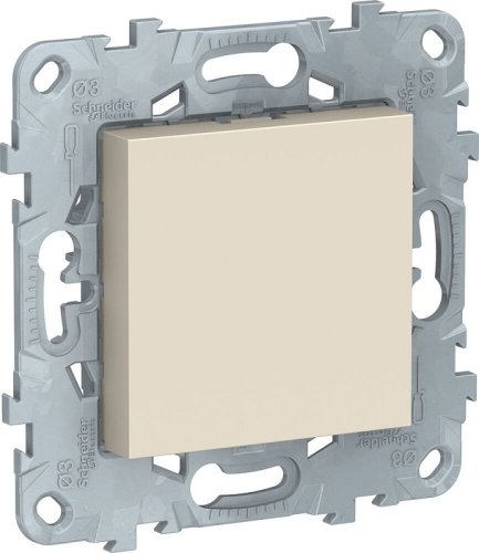 Заглушка без рамки Schneider Electric Unica New бежевый картинка